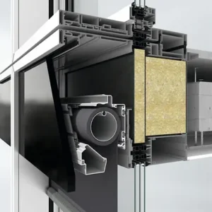 Sun Shading System AB ZDS in Burgmann Façade System AF UDC 80
